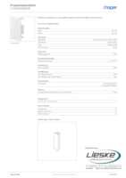 Datasheet for Hager LF3004569016, EAN: 4012740011921
