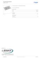 Datasheet for Hager MES-LS01, EAN: 7611919019705