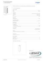 Datasheet for Hager LF4006069016, EAN: 4012740012102