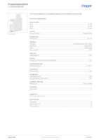 Datasheet for Hager LF3004559016, EAN: 4012740011914