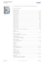 Datasheet for Hager ARF510D, EAN: 3250611034605