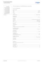 Datasheet for Hager LF6015059016, EAN: 4012740012515