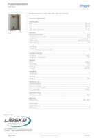 Datenblatt zu Hager FB73LE, EAN: 3250616003583