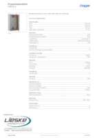 Datenblatt zu Hager FB83LE, EAN: 3250616003637