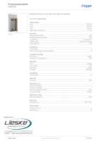 Datenblatt zu Hager FB83SE, EAN: 3250616003644