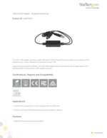 Datasheet for Startech.com USBPS2PC, EAN: 0065030799614