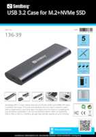 Datasheet for Sandberg 136-39, EAN: 5705730136399
