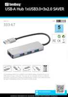 Datasheet for Sandberg 333-67, EAN: 5705730333675