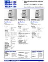 Datasheet for Advantech ADAM-4118-AE