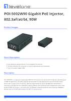 Datenblatt zu LevelOne POI-5002W90, EAN: 4015867227558