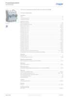 Datasheet for Hager ADM413QC, EAN: 3250611027935