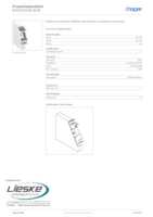Datasheet for Hager BRS1151106L9016, EAN: 4012740992862