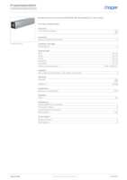 Datasheet for Hager FWK9500600VERZ, EAN: 4012740207522
