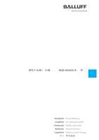 Datenblatt zu Balluff BTL2L55