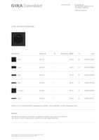 Datenblatt zu Gira 551100, EAN: 4010337102076