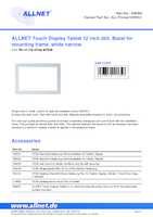 Datasheet for Allnet ALLTCover12NWv1, EAN: 4038816117656
