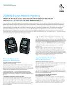 Datasheet for Zebra ZQ62-AUX2E14-00
