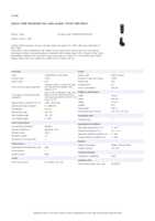 Datasheet for Zebra CS6080-SR400004SVW