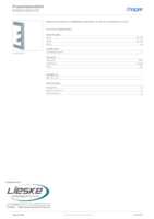 Datenblatt zu Hager BR65100WVERZ, EAN: 4012740007764