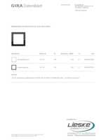 Datenblatt zu Gira 131105, EAN: 4010337072973