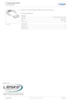 Datasheet for Hager DAC809016, EAN: 4012740015738