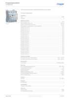 Datenblatt zu Hager CPB663E, EAN: 3250611628064