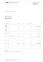 Datenblatt zu Gira 021237, EAN: 4010337077589