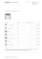 Datenblatt zu Gira 2142015, EAN: 4010337083122