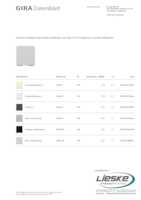 Datasheet for Gira 2645015, EAN: 4010337085201
