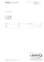 Datenblatt zu Gira 857000, EAN: 4010337034827