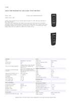 Datasheet for Zebra CS6080-SR40000TSVW