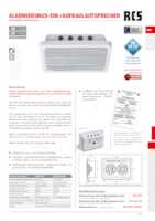Datenblatt zu RCS Audio-Systems ABT-W6 AB, EAN: 4250458201795