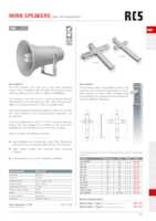 Datasheet for RCS Audio-Systems MH-001, EAN: 4250458200767