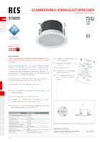 Datenblatt zu RCS Audio-Systems RC-606 EN, EAN: 4250458207902