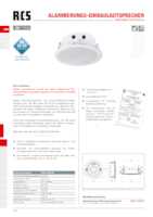 Datenblatt zu RCS Audio-Systems SRC-606 EN, EAN: 4250458210902