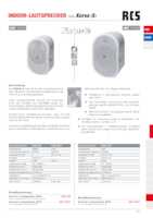 Datenblatt zu RCS Audio-Systems XSS-040 T, EAN: 4250458200262