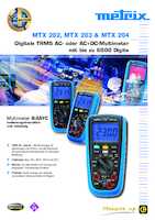 Datasheet for Metrix MTX203-Z, EAN: 3760171419595