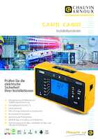 Datasheet for Chauvin Arnoux P01146013, EAN: 3663653001588