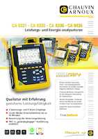 Datasheet for Chauvin Arnoux P01160595, EAN: 3663653005326