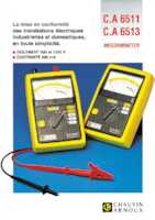 Datasheet for Chauvin Arnoux P01654246, EAN: 3663653000970