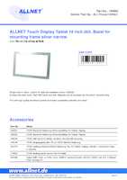Datasheet for Allnet ALLTCover14NSv1, EAN: 4038816112941