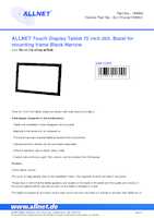 Datasheet for Allnet ALLTCover15NBv1, EAN: 4038816113092
