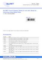 Datasheet for Allnet ALLTCover21WBv1, EAN: 4038816195005