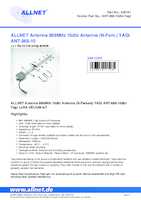 Datasheet for Allnet ANT-868-10dbi-Yagi, EAN: 4038816117281