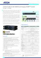 Datasheet for Aten CS1844, EAN: 4710469340048