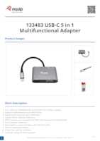 Datasheet for Equip 133483, EAN: 4015867227589