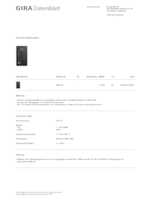 Datenblatt zu Gira 530400, EAN: 4010337774006
