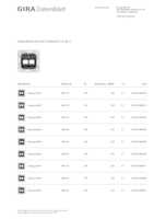 Datenblatt zu Gira 560600, EAN: 4010337460060