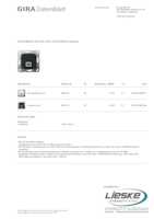 Datenblatt zu Gira 569510, EAN: 4010337463344