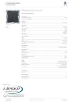 Datasheet for Berker 3315426086, EAN: 4011334379805